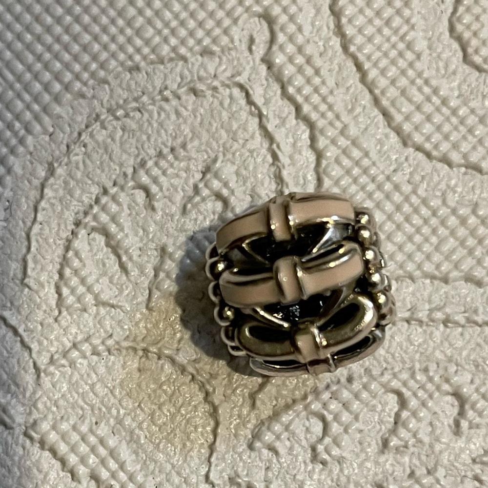 Pandora pink bow charm